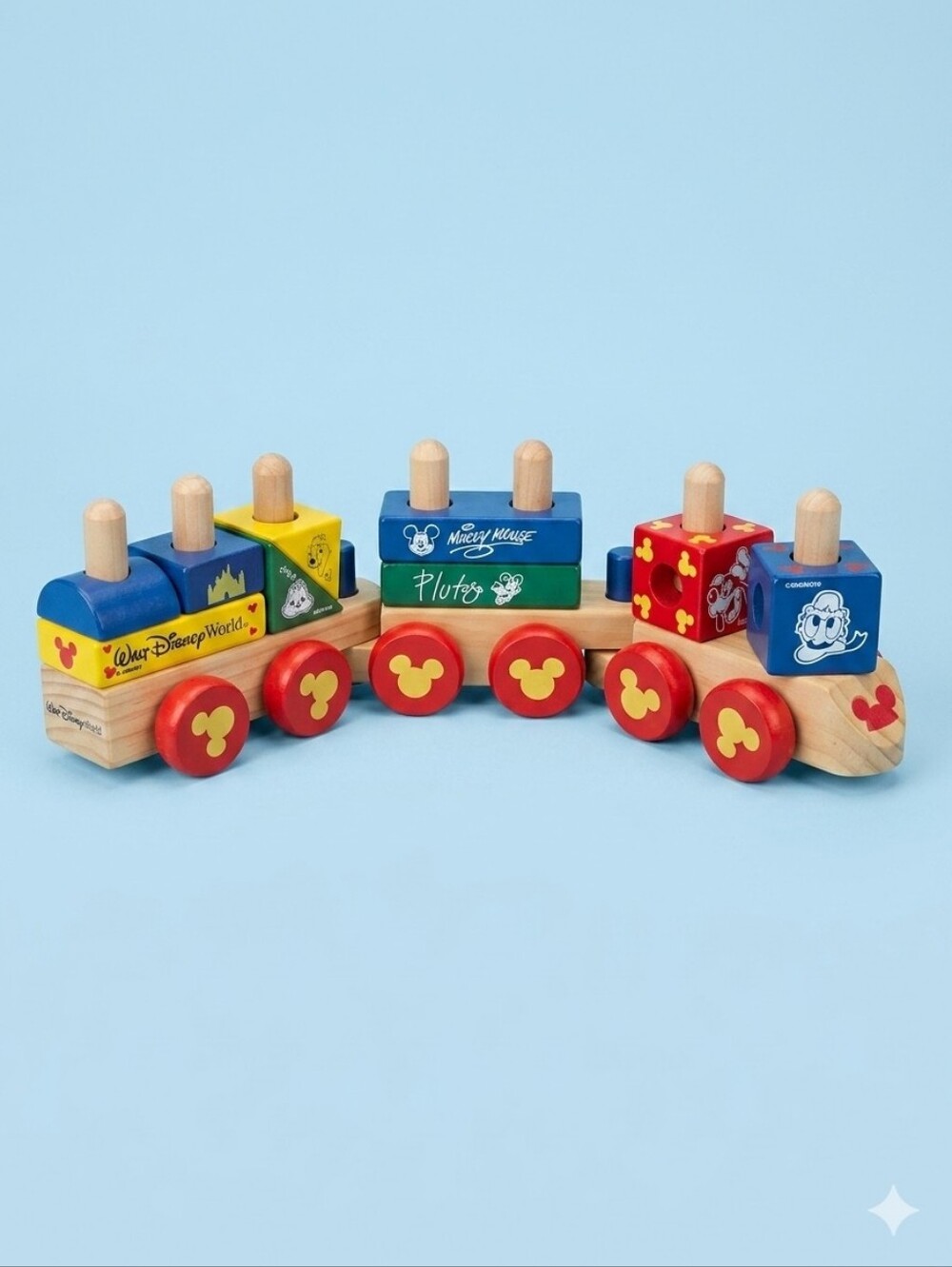 Melissa & Doug Disney Parks Exclusive Wooden Stacking Train